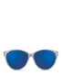 Main View - Click To Enlarge - 3.1 PHILLIP LIM - Oversize acetate cat eye mirror sunglasses