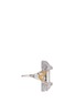 Figure View - Click To Enlarge - EDDIE BORGO - 'Sibyl Vial' chain rock crystal ring