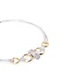 Detail View - Click To Enlarge - EDDIE BORGO - 'Sibyl' chain rock crystal cabochon moon collar