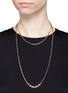 Figure View - Click To Enlarge - EDDIE BORGO - Gold plated peaked chain necklace