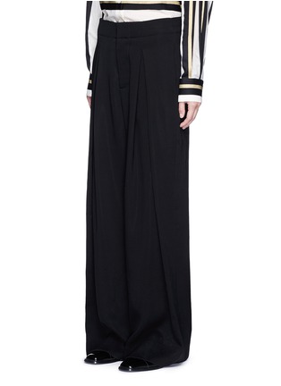 Front View - Click To Enlarge - MS MIN - Wide leg crepe pants