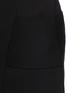 Detail View - Click To Enlarge - MS MIN - Asymmetric drape front skirt