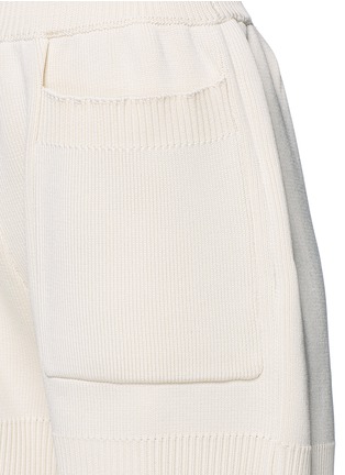 Detail View - Click To Enlarge - MS MIN - Patch pocket knit shorts
