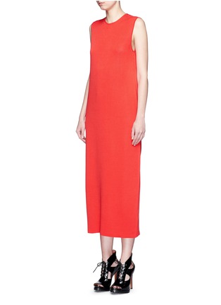 Front View - Click To Enlarge - MS MIN - Milano knit midi dress