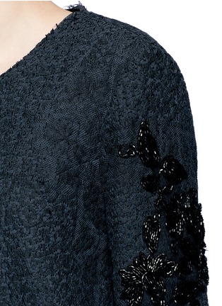 Detail View - Click To Enlarge - BY WALID - 'Bella' bead embellished crochet cotton coat