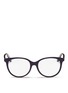 Main View - Click To Enlarge - DIOR - 'Montaigne' acetate round optical glasses