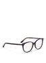 Figure View - Click To Enlarge - DIOR - 'Montaigne' acetate round optical glasses