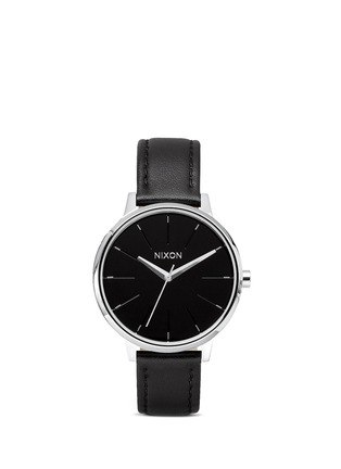 Main View - Click To Enlarge - NIXON - 'The Kensington Leather' watch