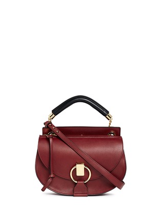 Main View - Click To Enlarge - CHLOÉ - 'Goldie' small leather satchel