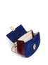 Detail View - Click To Enlarge - CHLOÉ - 'Drew' small suede leather shoulder bag