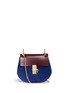 Main View - Click To Enlarge - CHLOÉ - 'Drew' small suede leather shoulder bag