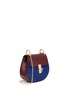 Figure View - Click To Enlarge - CHLOÉ - 'Drew' small suede leather shoulder bag