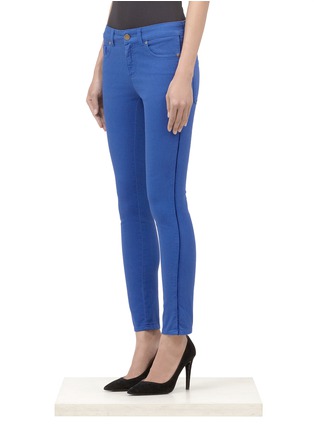 Front View - Click To Enlarge - ALEXANDER MCQUEEN - Skinny-fit cropped jeans