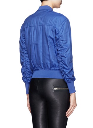 Back View - Click To Enlarge - ACNE STUDIOS - Signature cotton-blend bomber jacket
