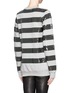 Back View - Click To Enlarge - MARKUS LUPFER - Sequined stripe cotton sweater