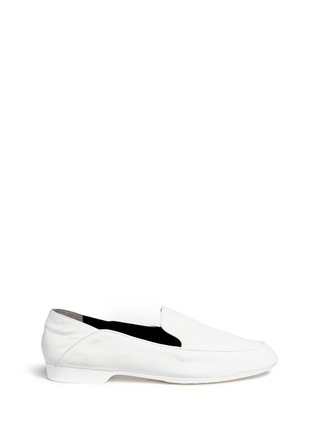 Main View - Click To Enlarge - CLERGERIE - 'Fanim' step-in heel leather loafers