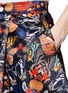Detail View - Click To Enlarge - ALICE & OLIVIA - 'Nyla' butterfly print skirt