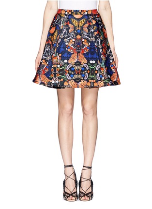Main View - Click To Enlarge - ALICE & OLIVIA - 'Nyla' butterfly print skirt