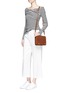 Figure View - Click To Enlarge - MULBERRY - 'Clifton' vegetable tanned leather crossbody bag