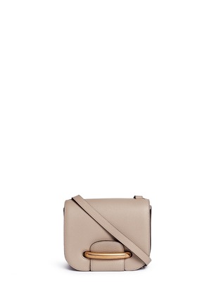 Main View - Click To Enlarge - MULBERRY - 'Small Selwood' metal tab leather crossbody bag