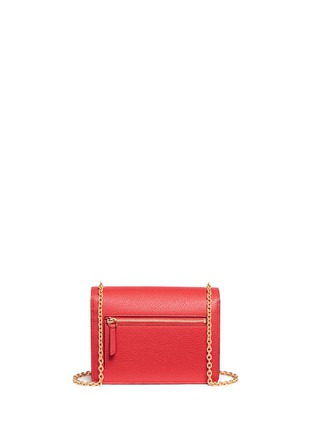 Detail View - Click To Enlarge - MULBERRY - 'Small Darley' grainy leather chain bag
