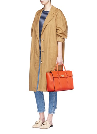 Figure View - Click To Enlarge - MULBERRY - 'Bayswater' grainy leather tote