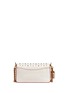 Back View - Click To Enlarge - COACH - 'Dinky' glovetanned leather rivet crossbody bag