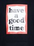 Detail View - Click To Enlarge - HAVE A GOOD TIME - 'Have A Good Time' frame print hoodie