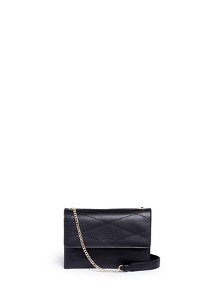 Main View - Click To Enlarge - LANVIN - 'Mini Sugar' calfskin leather flap bag