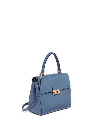Figure View - Click To Enlarge - LANVIN - 'Jiji' small top handle leather bag