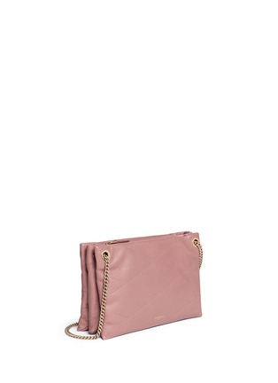 Figure View - Click To Enlarge - LANVIN - 'Sugar' lambskin leather chain shoulder bag