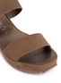 Detail View - Click To Enlarge - PEDRO GARCIA  - 'Fiona' suede platform wedge sandals