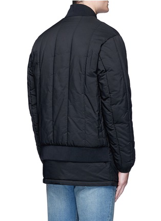 Back View - Click To Enlarge - MC Q - Long bomber jacket
