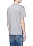 Back View - Click To Enlarge - MC Q - Tartan plaid front T-shirt
