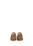 Figure View - Click To Enlarge - 201890246 - Kitten' leopard print calfhair infant slip-ons