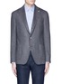 Main View - Click To Enlarge - LARDINI - 'Leisure' silk cashmere flannel blazer