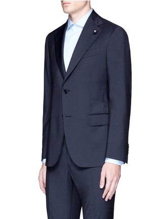 Front View - Click To Enlarge - LARDINI - 'Archilight' wool suit