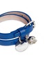 Detail View - Click To Enlarge - ALEXANDER MCQUEEN - Double wrap skull leather bracelet