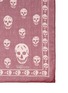 Detail View - Click To Enlarge - ALEXANDER MCQUEEN - Classic skull silk scarf