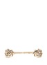 Figure View - Click To Enlarge - ALEXANDER MCQUEEN - Star dust twin skull cuff