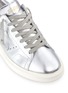 Detail View - Click To Enlarge - GOLDEN GOOSE - 'Starter' metallic leather sneakers