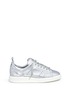 Main View - Click To Enlarge - GOLDEN GOOSE - 'Starter' metallic leather sneakers