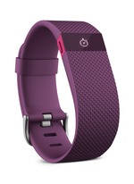 FITBIT Charge HR activity wristband Large PLUM Lane Crawford