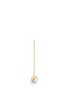 Main View - Click To Enlarge - SHIHARA - 'Half Pearl 45°' akoya pearl 18k yellow gold single earring