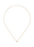 Main View - Click To Enlarge - SHIHARA - 'One Stone' diamond 18k yellow gold necklace