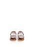 Figure View - Click To Enlarge - 90175 - Tiny Huarache paint splatter print toddler slingback sandals