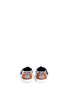 Back View - Click To Enlarge - 90175 - Tiny Bimini woven plaid toddler slip-ons
