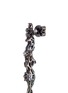 Detail View - Click To Enlarge - WENDY YUE - Diamond gemstone 18k white gold seahorse drop earrings