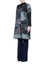Front View - Click To Enlarge - BY WALID - 'Gigi' patchwork brocade one of a kind coat