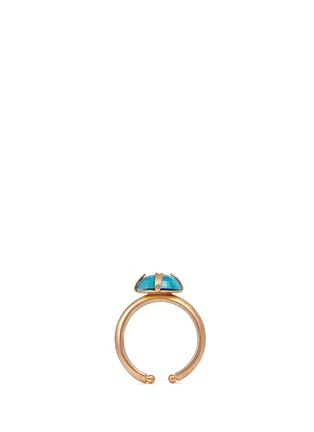 Main View - Click To Enlarge - ISABEL MARANT - 'Jacques' stone cabochon ring